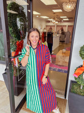 Load image into Gallery viewer, Bella Multi Stripe Dress
