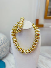 Load image into Gallery viewer, Golden Grove Cream Necklace
