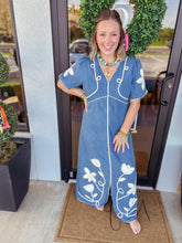 Load image into Gallery viewer, Maddie Denim Midi
