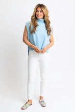 Load image into Gallery viewer, KARLIE HiLo Turtleneck Sweater - Blue
