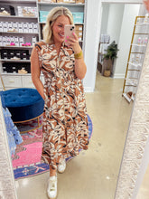 Load image into Gallery viewer, Jordan Half Zip Midi - Caramel
