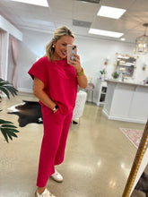 Load image into Gallery viewer, Wearing On Repeat Set - Hot Pink
