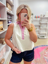 Load image into Gallery viewer, Ellie Tank - Cream
