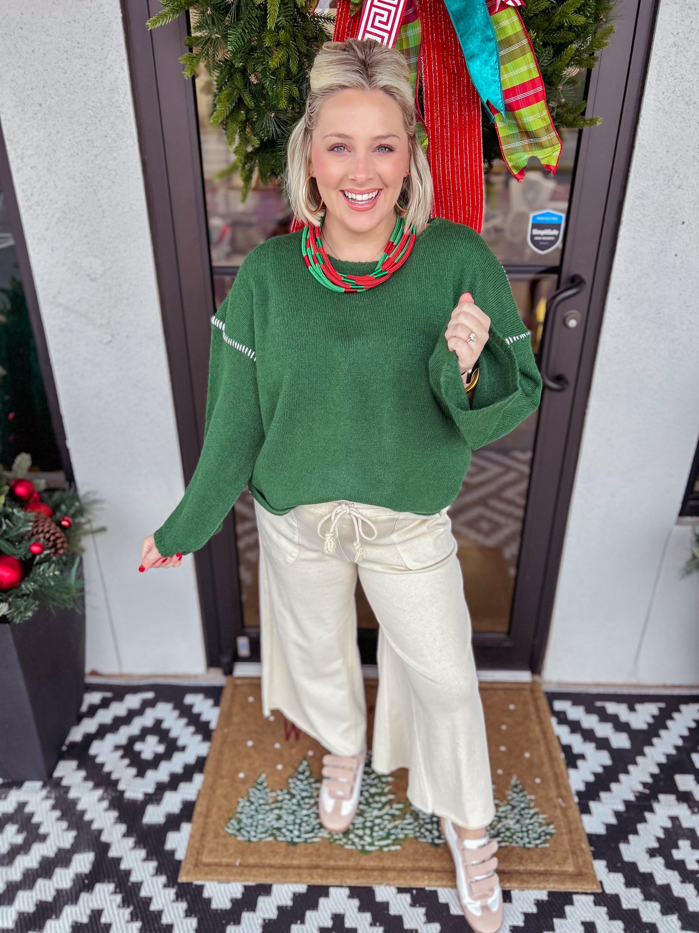 Amber Sweater - Forest