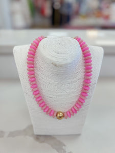 Rondelle Bead Necklace