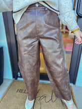 Load image into Gallery viewer, Vintage Wash Leather Pant
