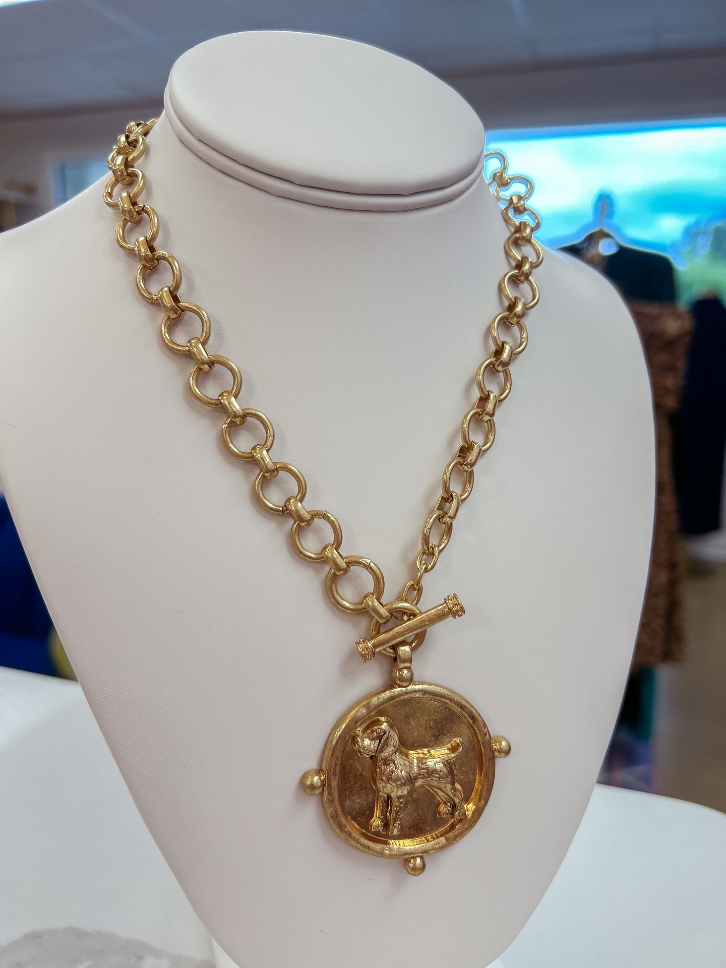 Dog Pendant Necklace