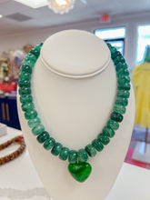 Load image into Gallery viewer, Acrylic Cloud Beaded Heart Necklace
